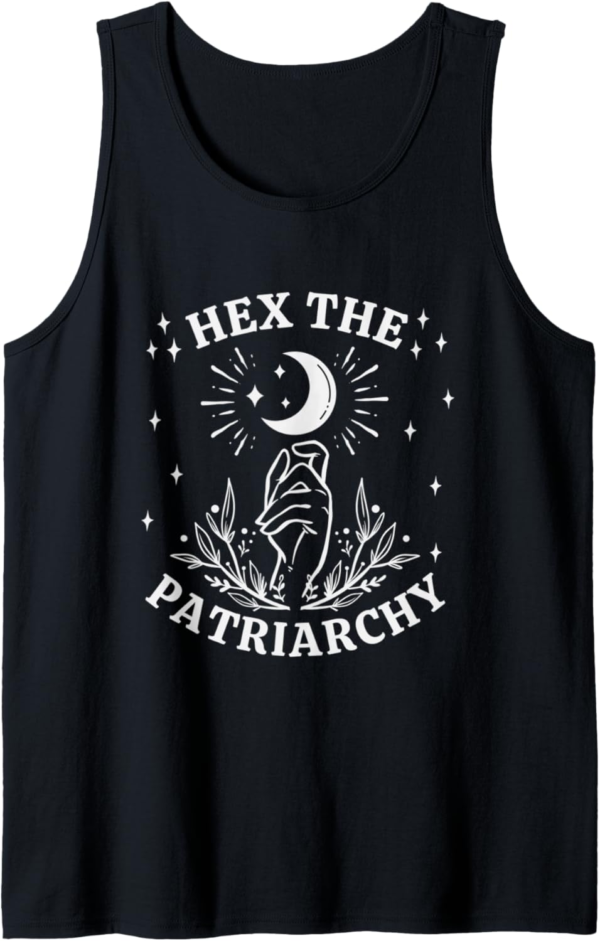 Feminist Witch, Hex The Patriarchy Tank Top - Image 2